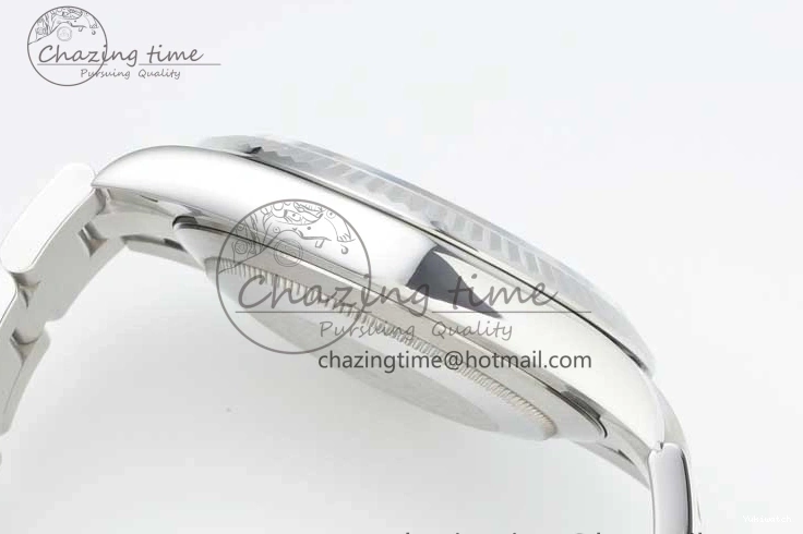 Bracelet on Dial DateJust 126334 VR3235 41 Oyster 1:1 904L NTF Gray Steel Stick Edition Best 1102